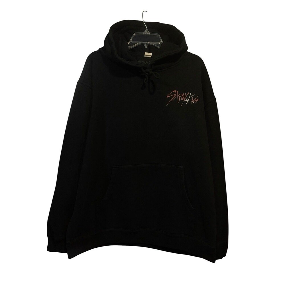 Stray Kids Maniac Tour 2023 Pullover Hoodie Black XL KPOP